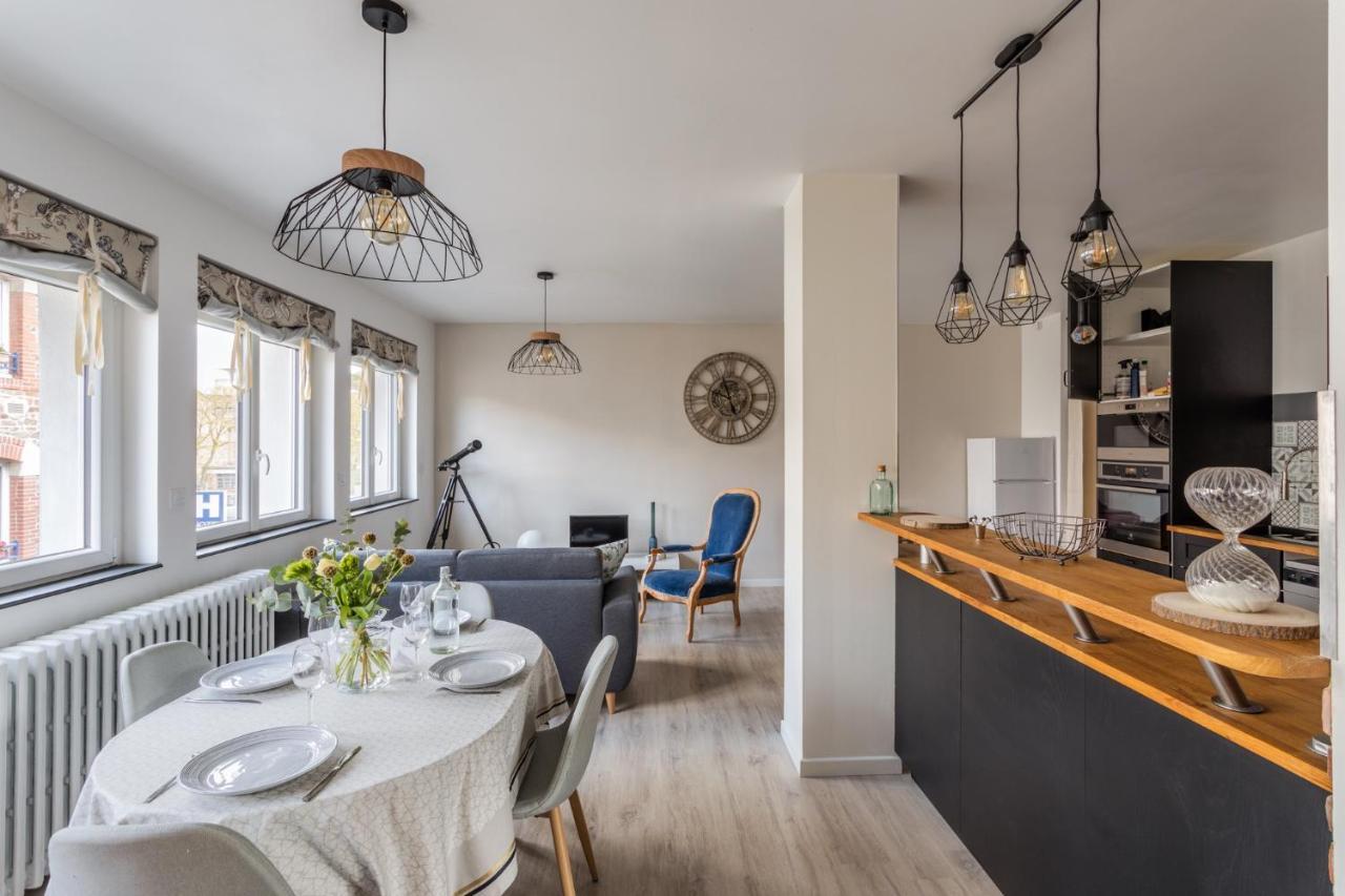 Les Abimes, Beau Logement Avec 2 Chambres Avec Parking Saint-Malo Luaran gambar